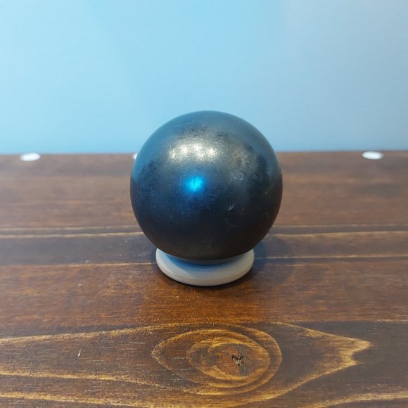🔥 Sale 🔥 Volcanic Basalt Sphere w/ Stand - 0.76 - Final Price - Picture 2 of 6